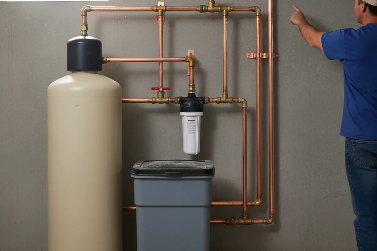 Whole-house water treatment system installed in Laramie